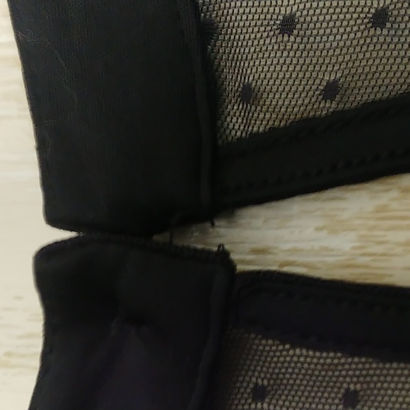 Torrid Black Lace Mock Neck Top - Picture 10 of 17